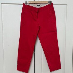J Crew Cherry Red Pants